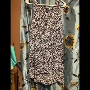 Tunic length sleeveless top
